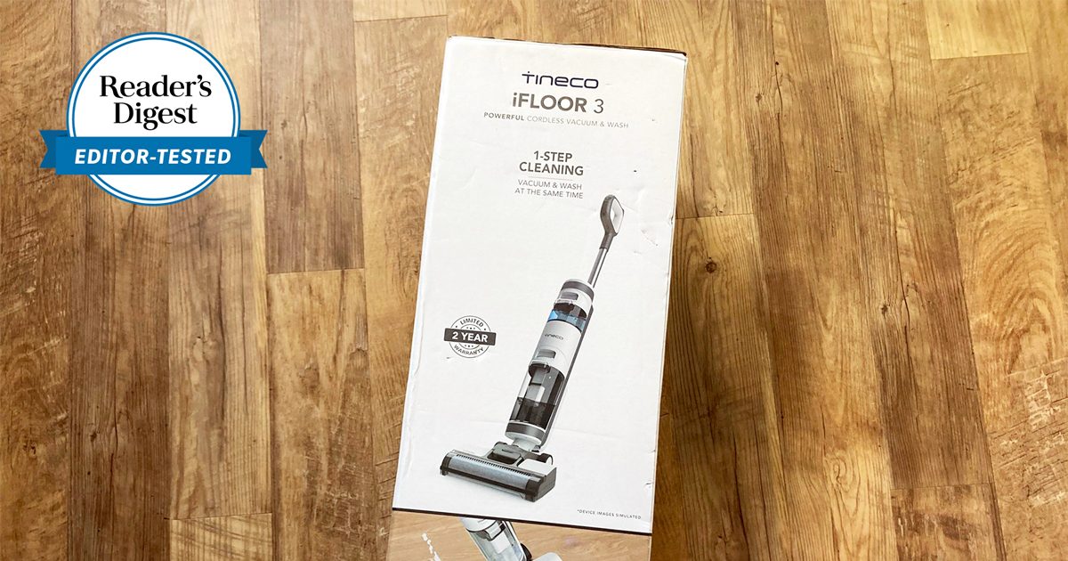  Tineco iFLOOR Cordless Wet Dry Vacuum Cleaner and Mop