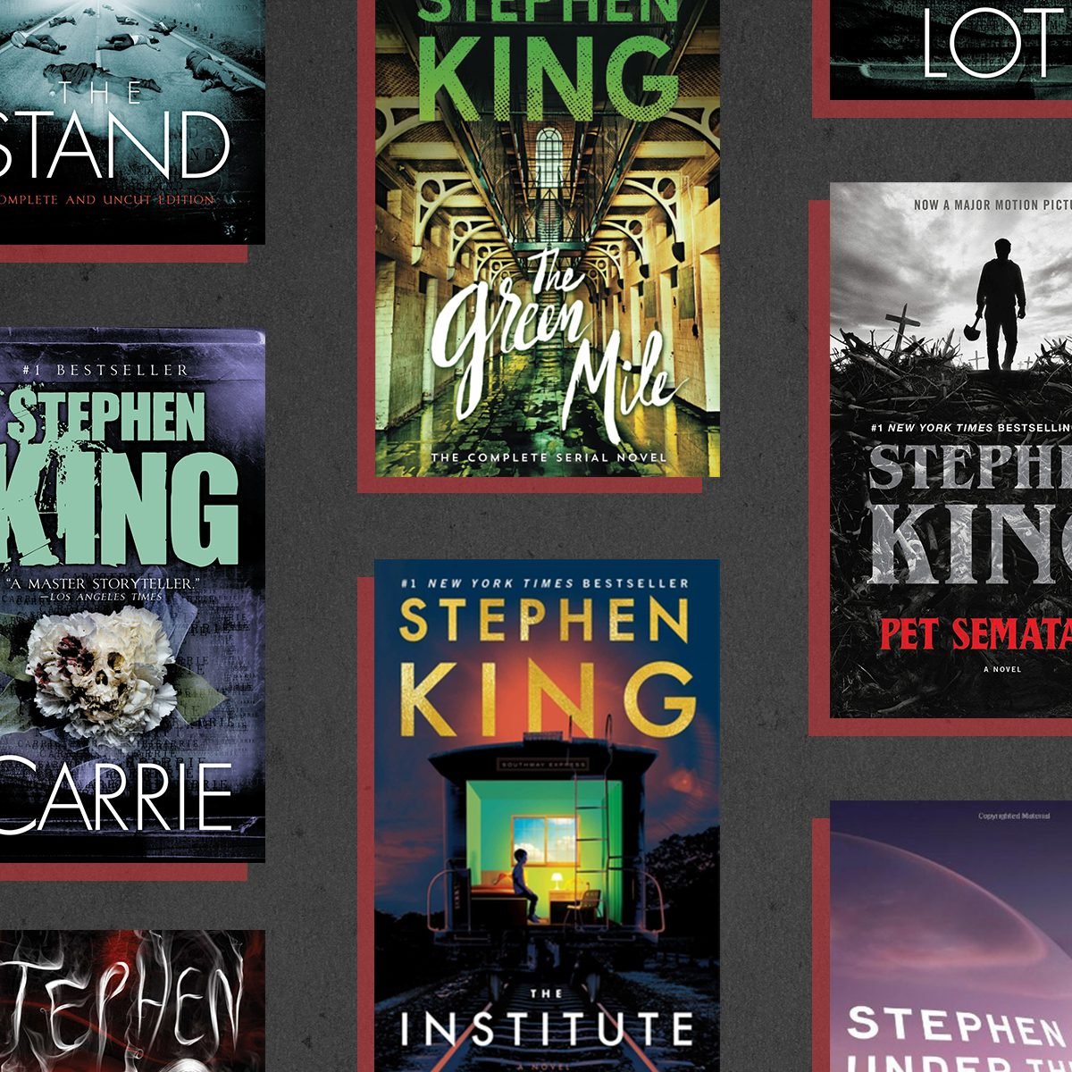  Stephen King Collection 4 Books Set (Pet Sematary, The