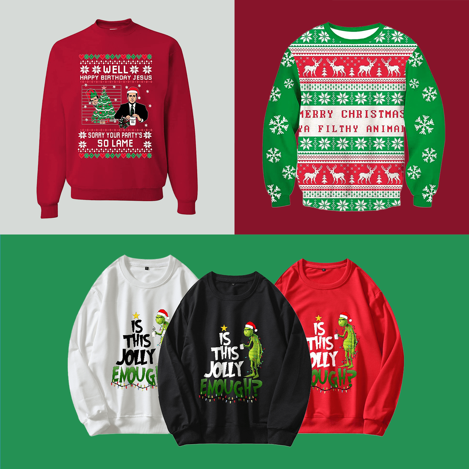 Best Ugly Christmas Sweaters for 2022 Holiday Parties and Gatherings