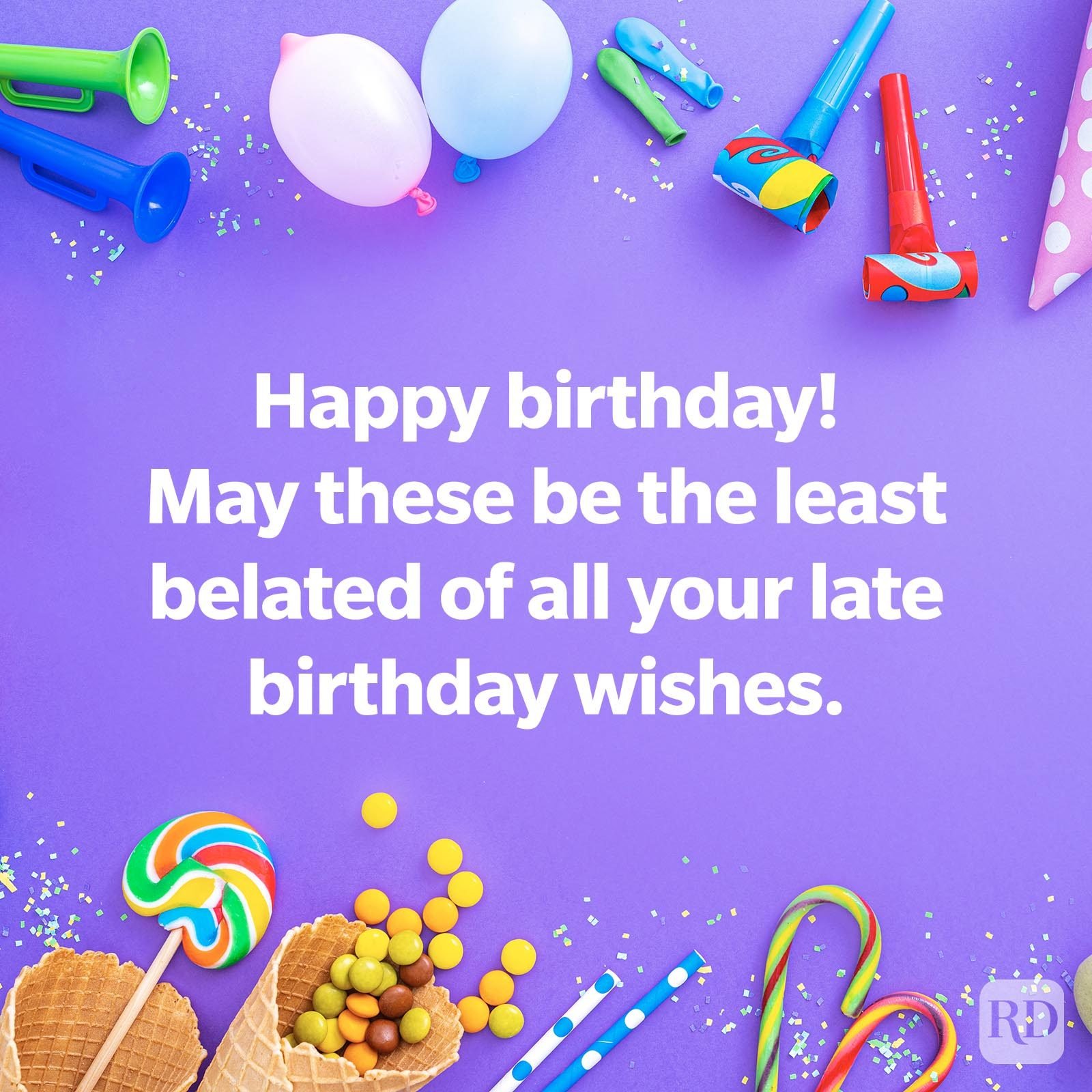 funny belated birthday wishes for friends