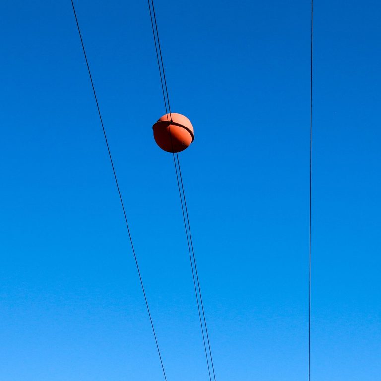 Collection 92+ Pictures what are the big balls on power lines Excellent