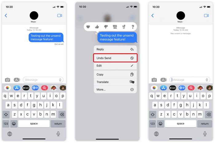 How to Unsend an iMessage — Edit and Unsend a Text | Trusted Since 1922