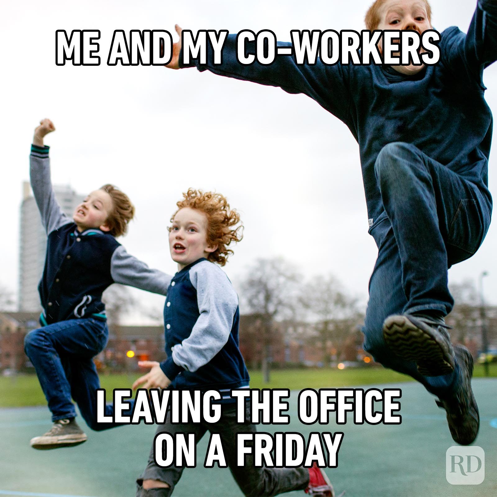 Friday Work Meme
