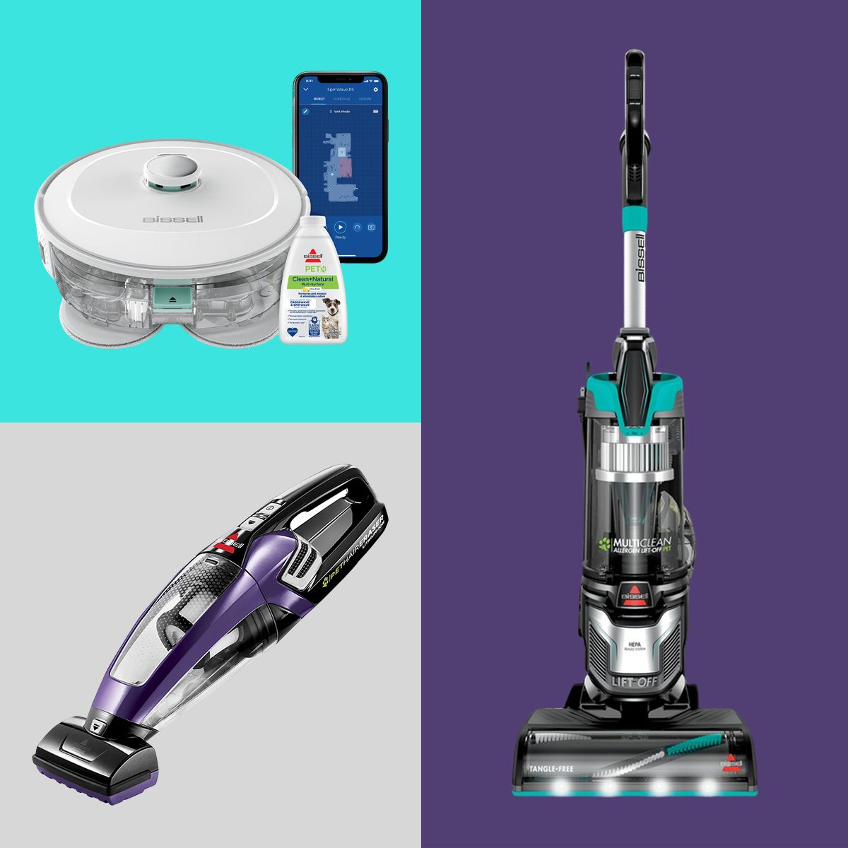 NEW - BISSELL MultiClean Allergen Corded Bagless Pet Upright Vacuum with  HEPA Filter