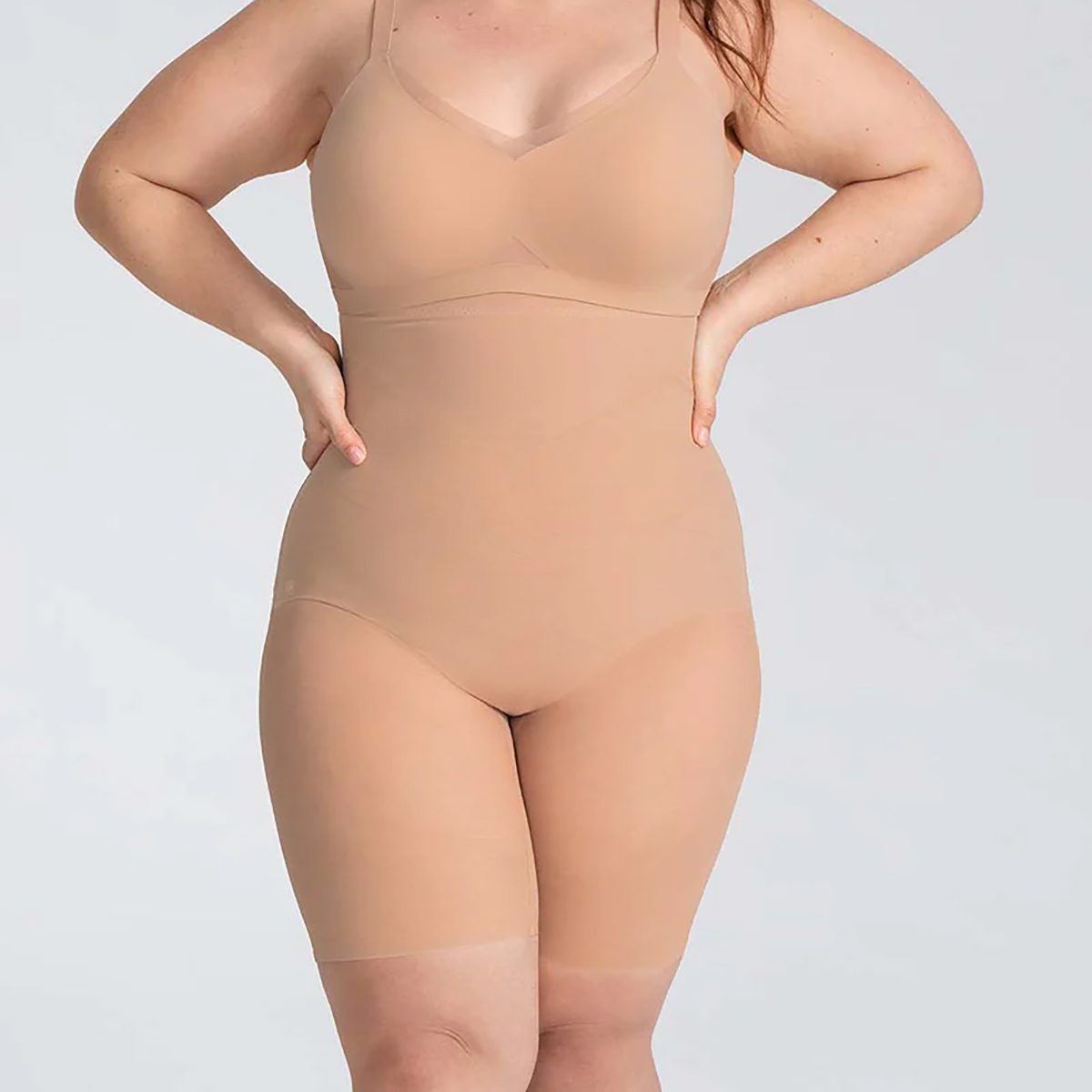 Honeylove SuperPower Short HLSW03-Sand Size M Shapewear With