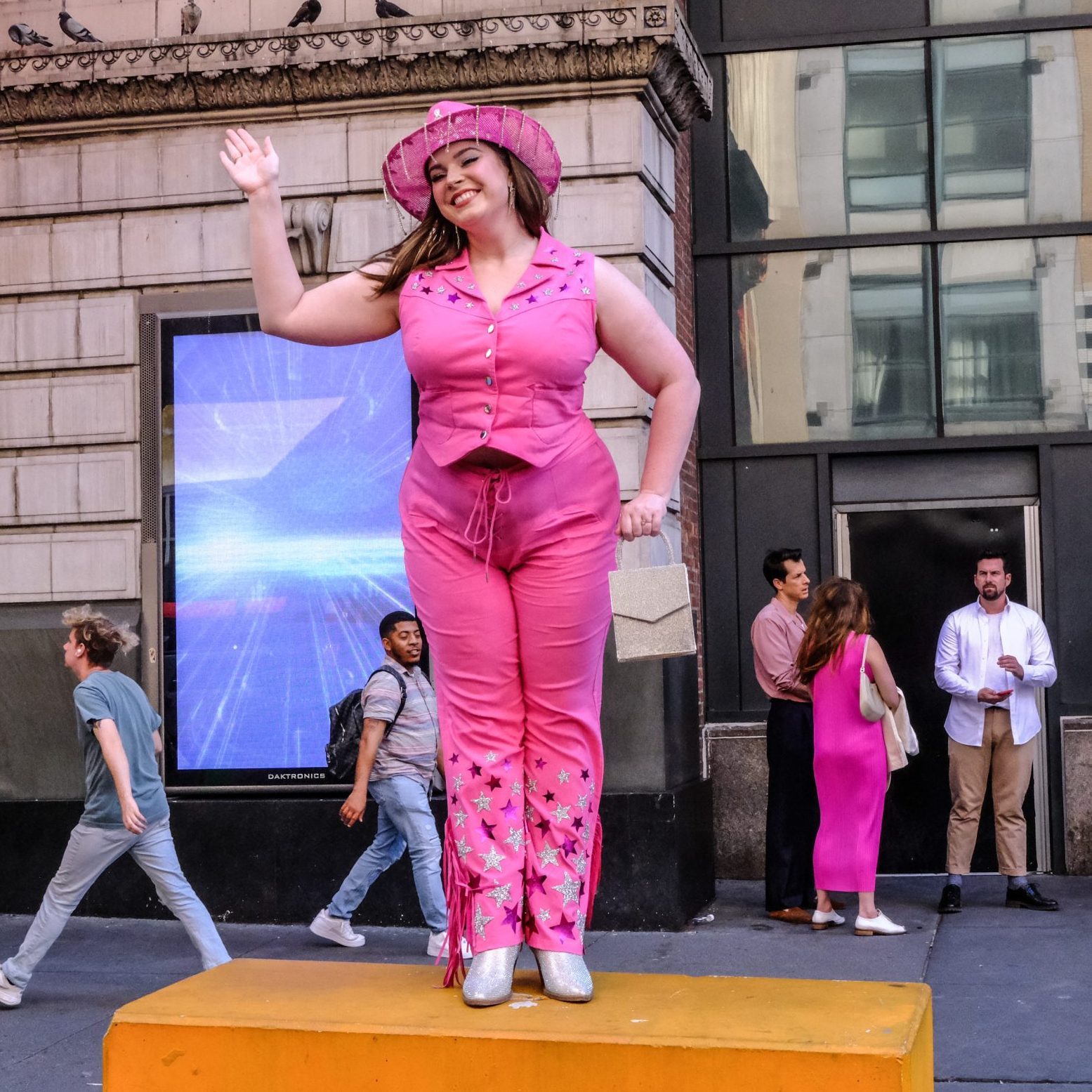 Pink Ladies Leggings Grease 50's Fancy Dress Halloween Adult