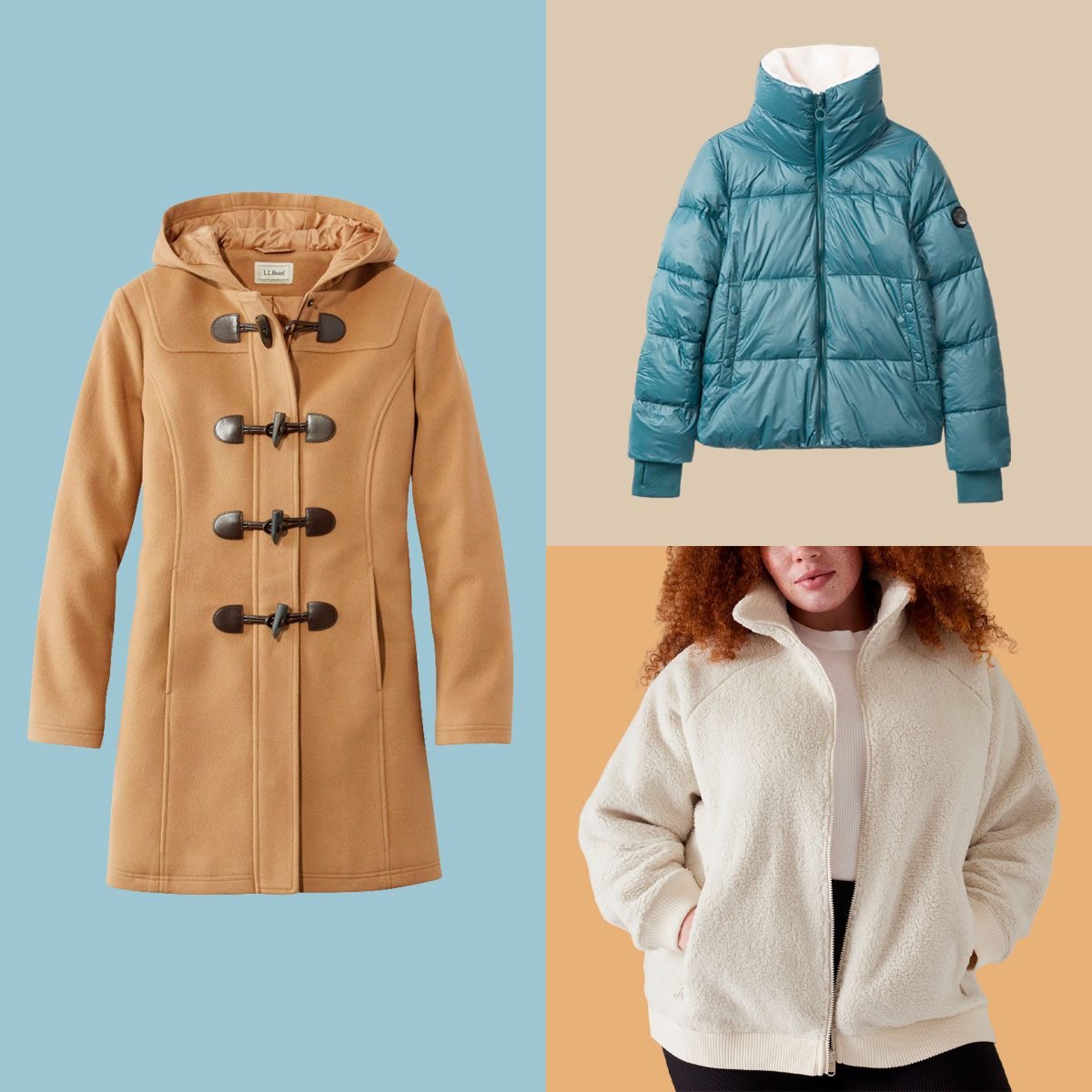 Fleece Lined Winter Coats for Women Plus Size Parka Jacket Sherpa Lined  Anorak Jacket Hood Thick Warm Puffer Jackets