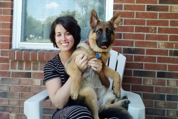 Twitter can't handle this dog's friendship with a brick