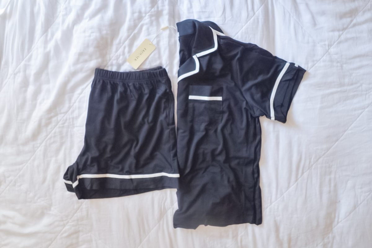 Ekouaer Short Sleeve Pajamas