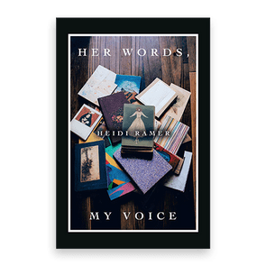 845239 Her Words My Voice By Heidi Ramer Liferich Cover