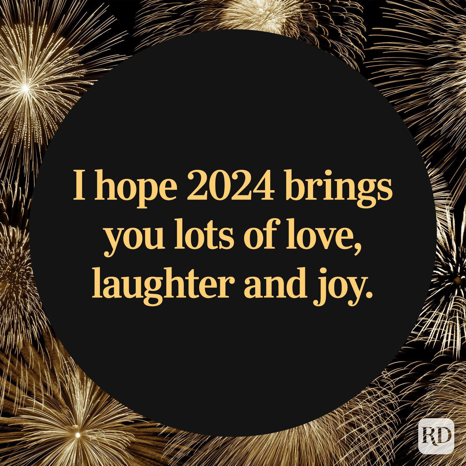 We hope the new year brings you health, happiness and endless joy