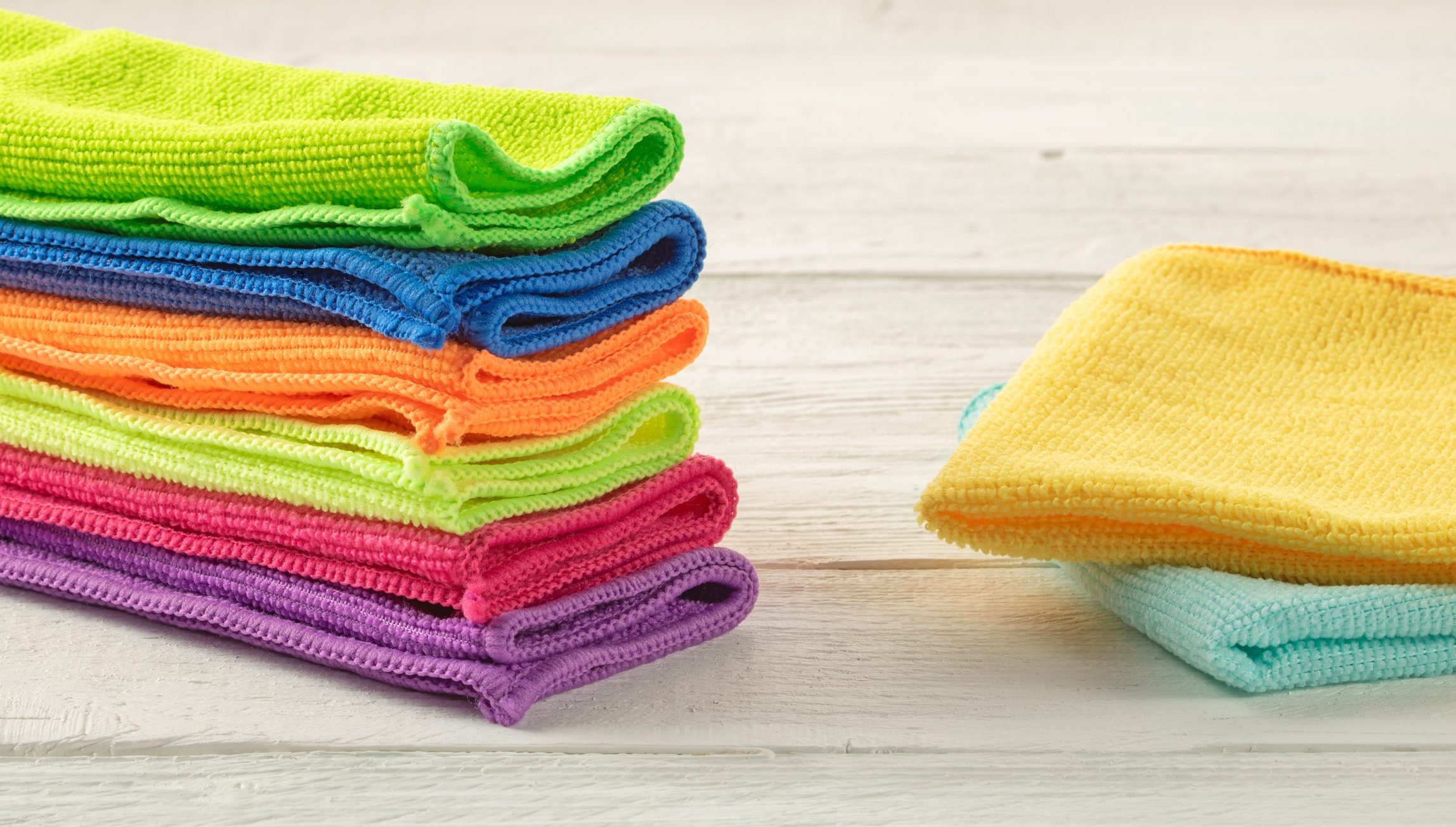 Auto Drive Microfiber Multi-Purpose Microfiber Towel, Cleaning Towel 2  Pack, Assorted Colors