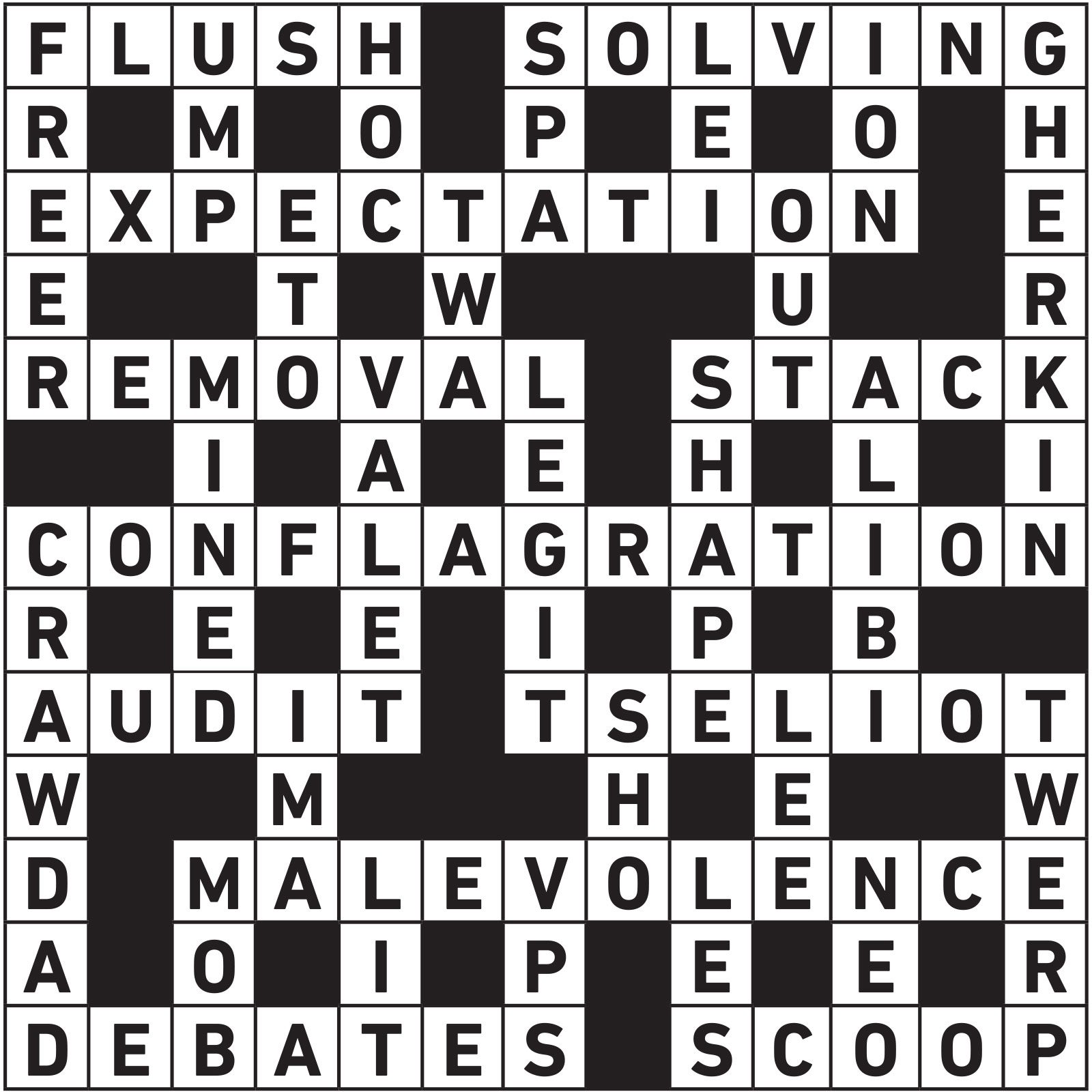 Feb 2023 Printable Crossword Answers