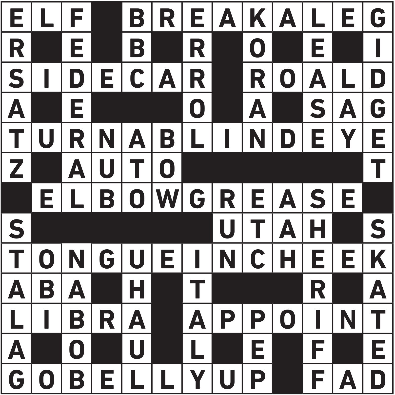 July August 2023 Printable Crossword Answers