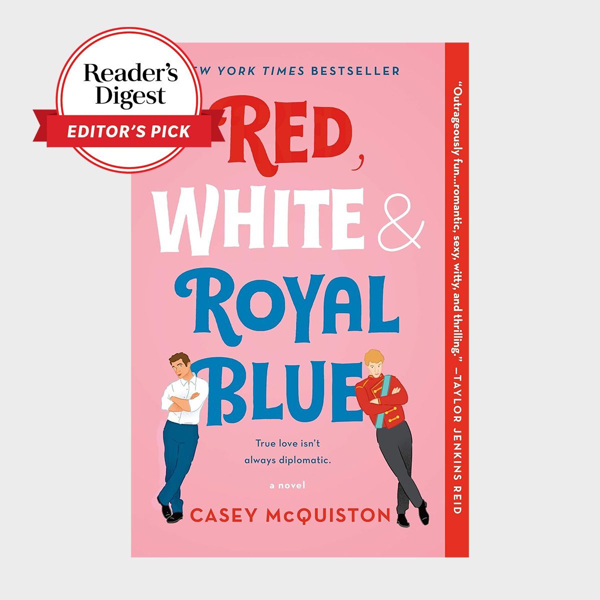 Red White & Royal Blue By Casey Mcquiston Ecomm Via Amazon.com