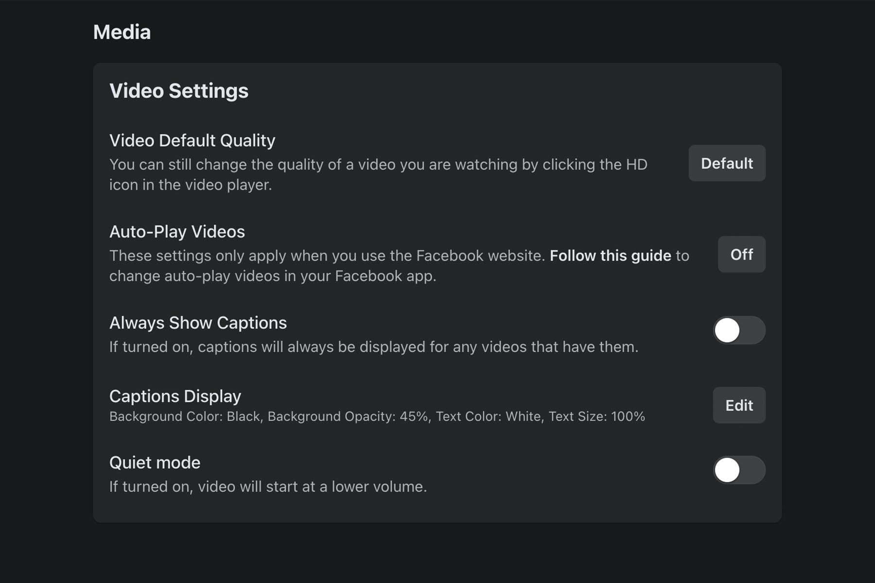 Facebook Hacks 10 End Autoplay