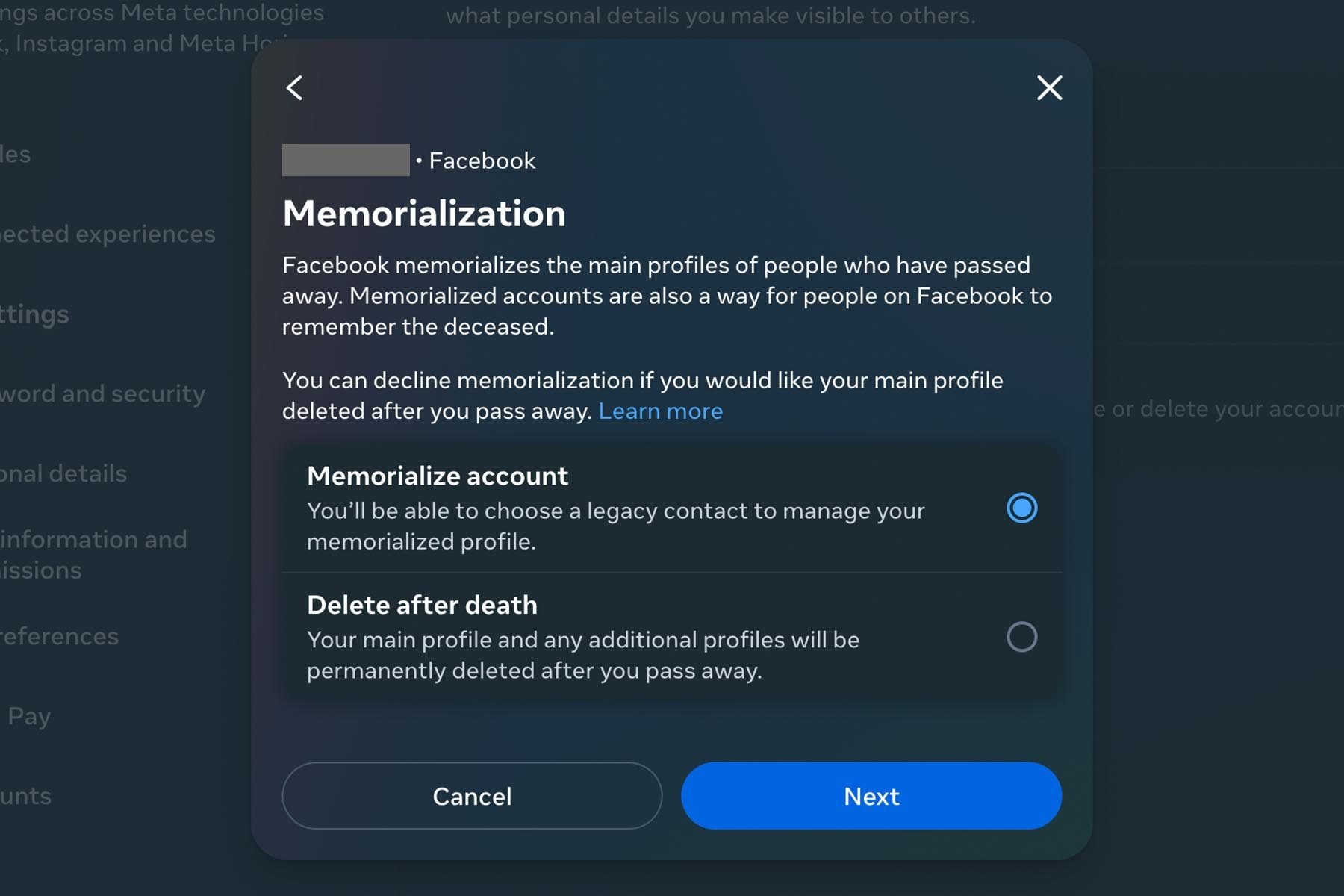 Facebook Hacks 16 Plan For The Afterlife