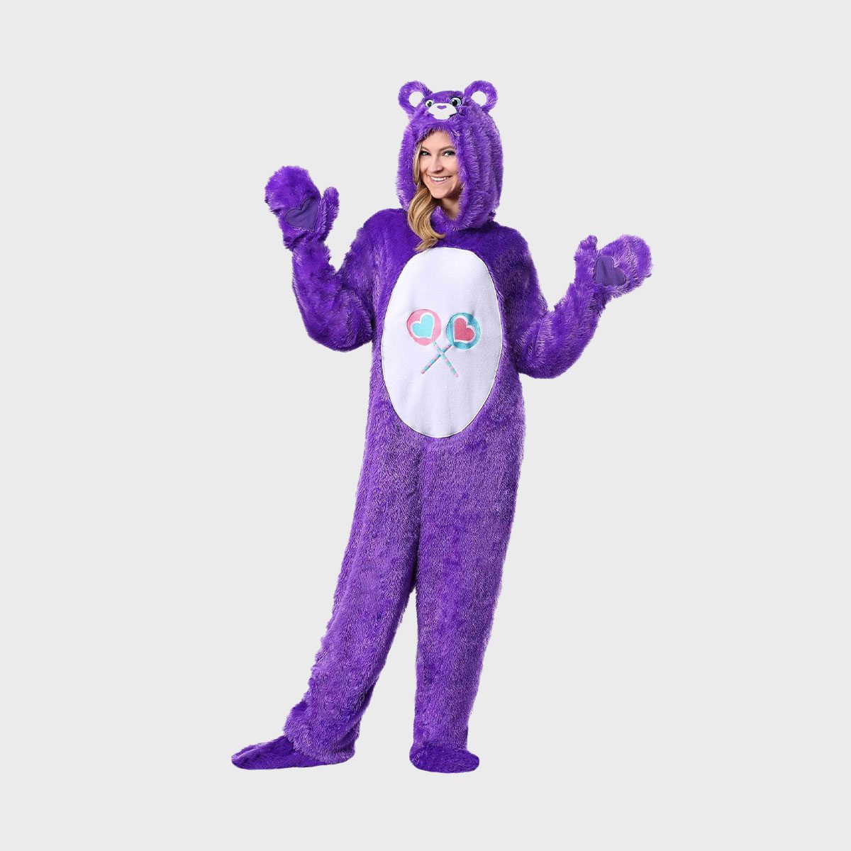 Adult Care Bears Classic Share Bear Costume Ecomm Via Halloweencostumes.com