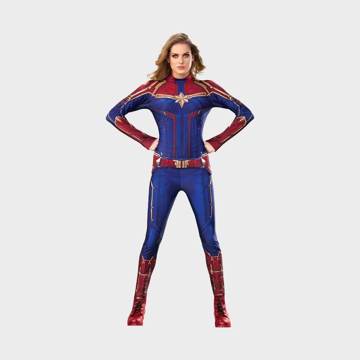 Rubie's Women's Captain Marvel Hero Suit Ecomm Via Amazon.com
