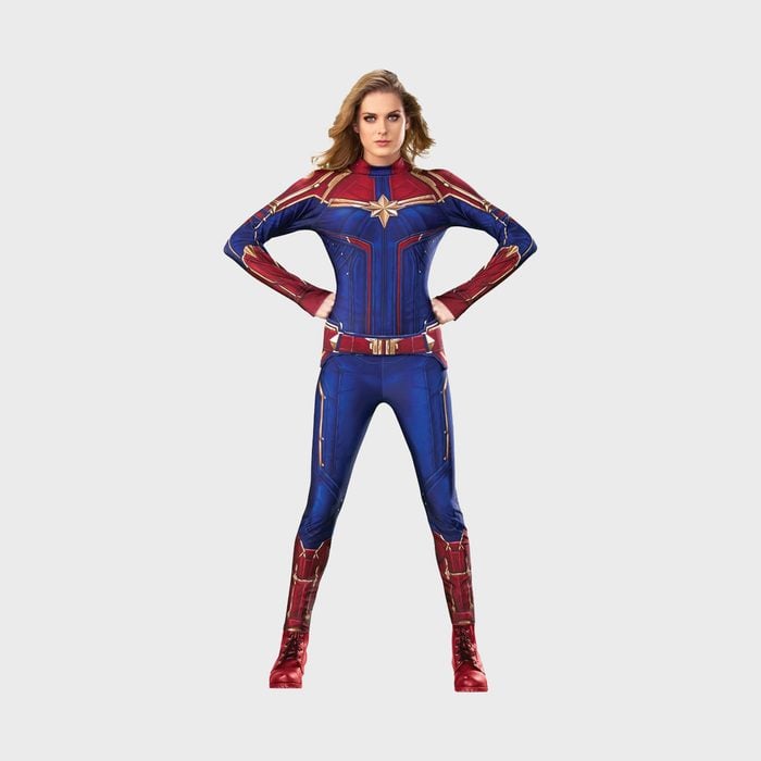 Rubie's Women's Captain Marvel Hero Suit Ecomm Via Amazon.com