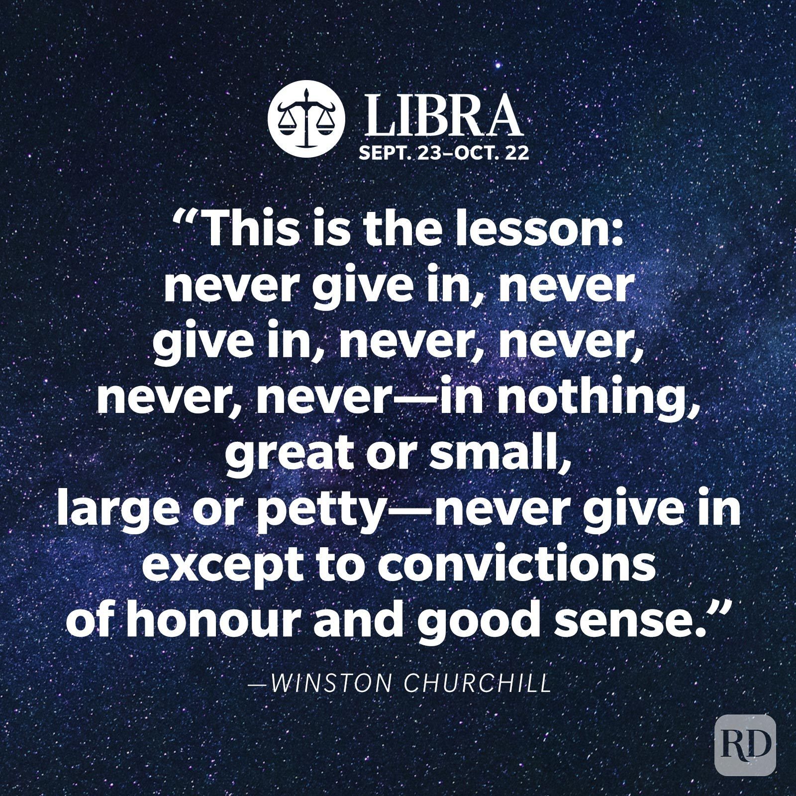 libra The Most InspiratiThe Most Inspirational Zodiac Quotes For Each Sign on Milky Way galaxy backgroundonal Zodiac Quotes For Each Sign Gettyimages 1388219938 Libra 1