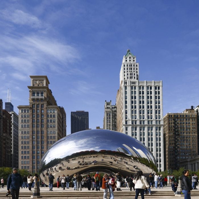 Cloud Gate In Chicago