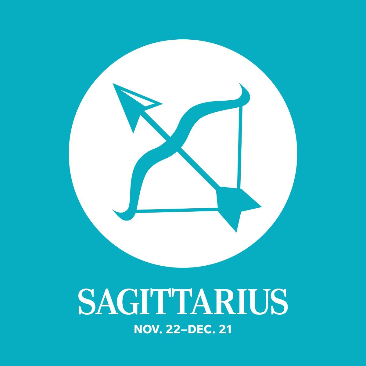Most Street Smart Zodiac Sign Sagittarius Graphic