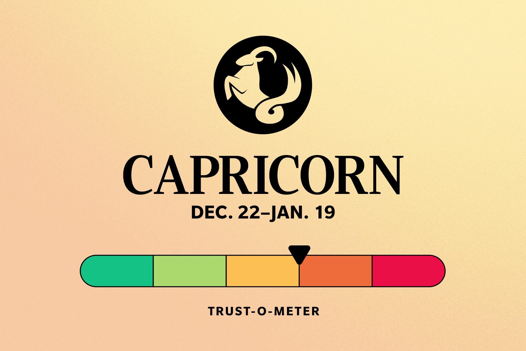 The Most To Least Trustworthy Zodiac Signs Capricorn