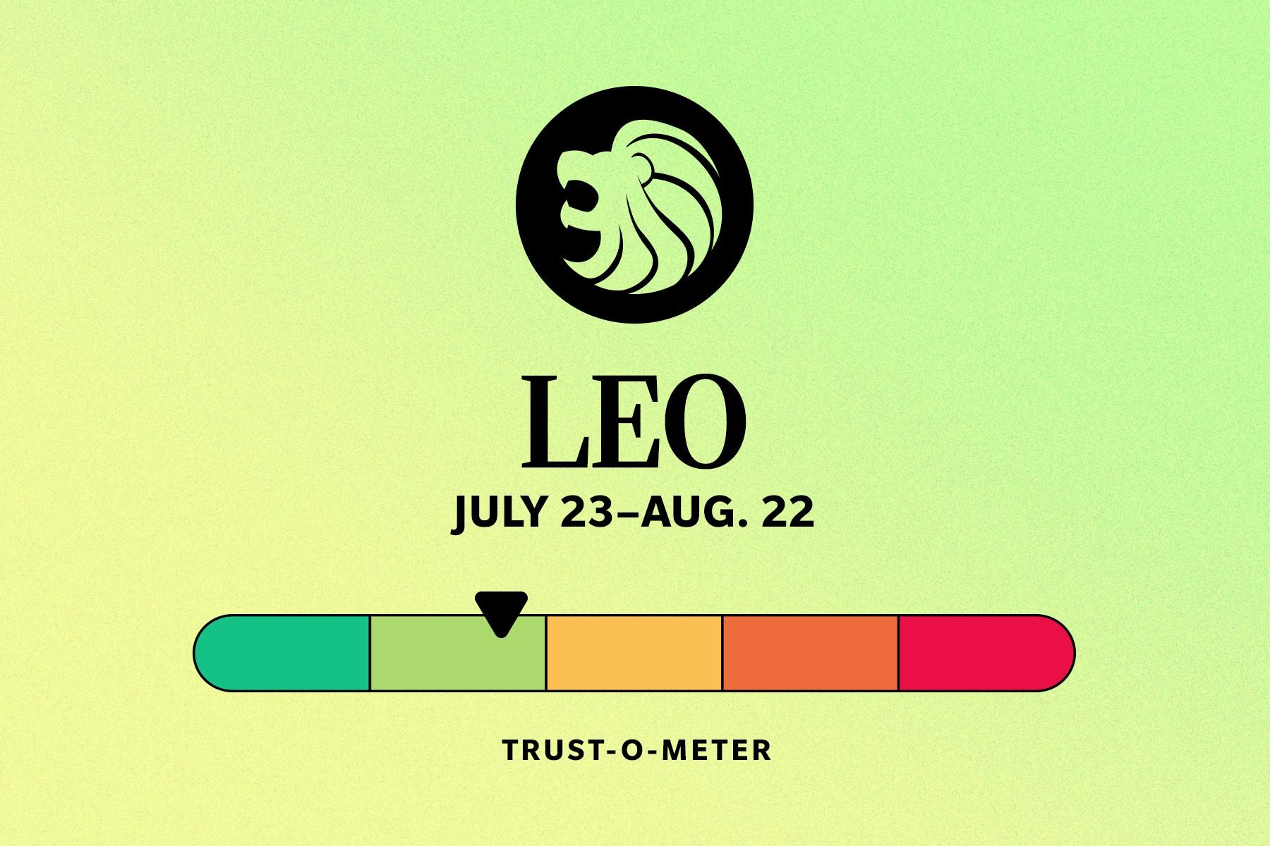 The Most To Least Trustworthy Zodiac Signs Leo