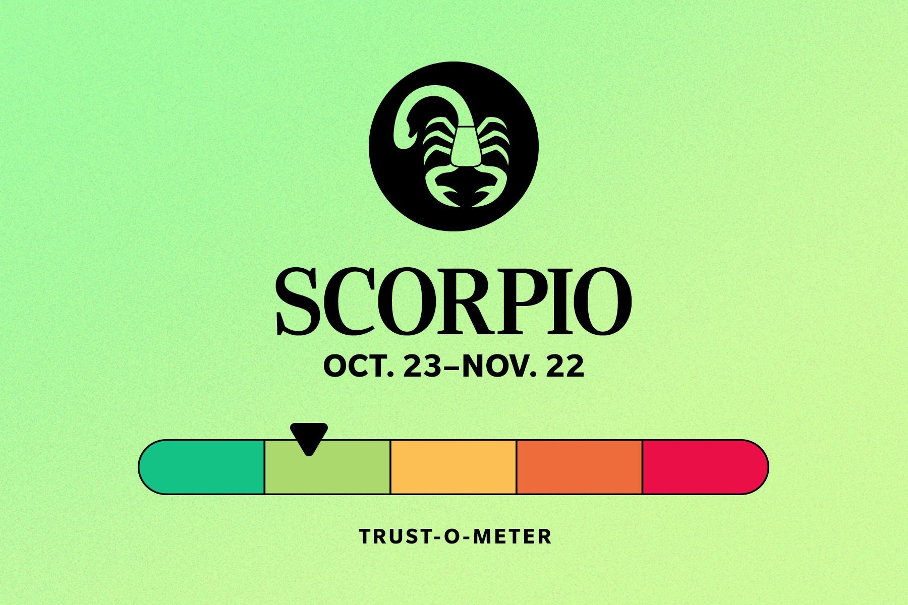 The Most To Least Trustworthy Zodiac Signs Scorpio