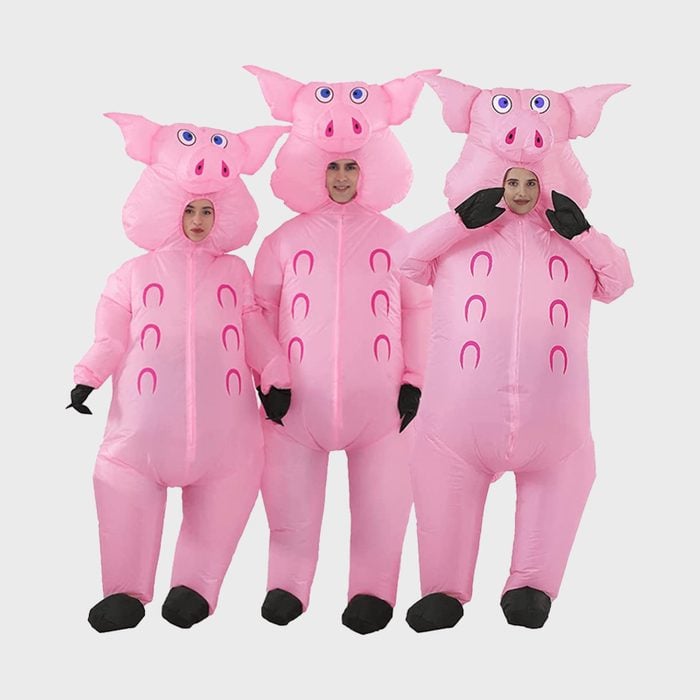 Rhythmarts Inflatable Pig Costume Halloween Costume