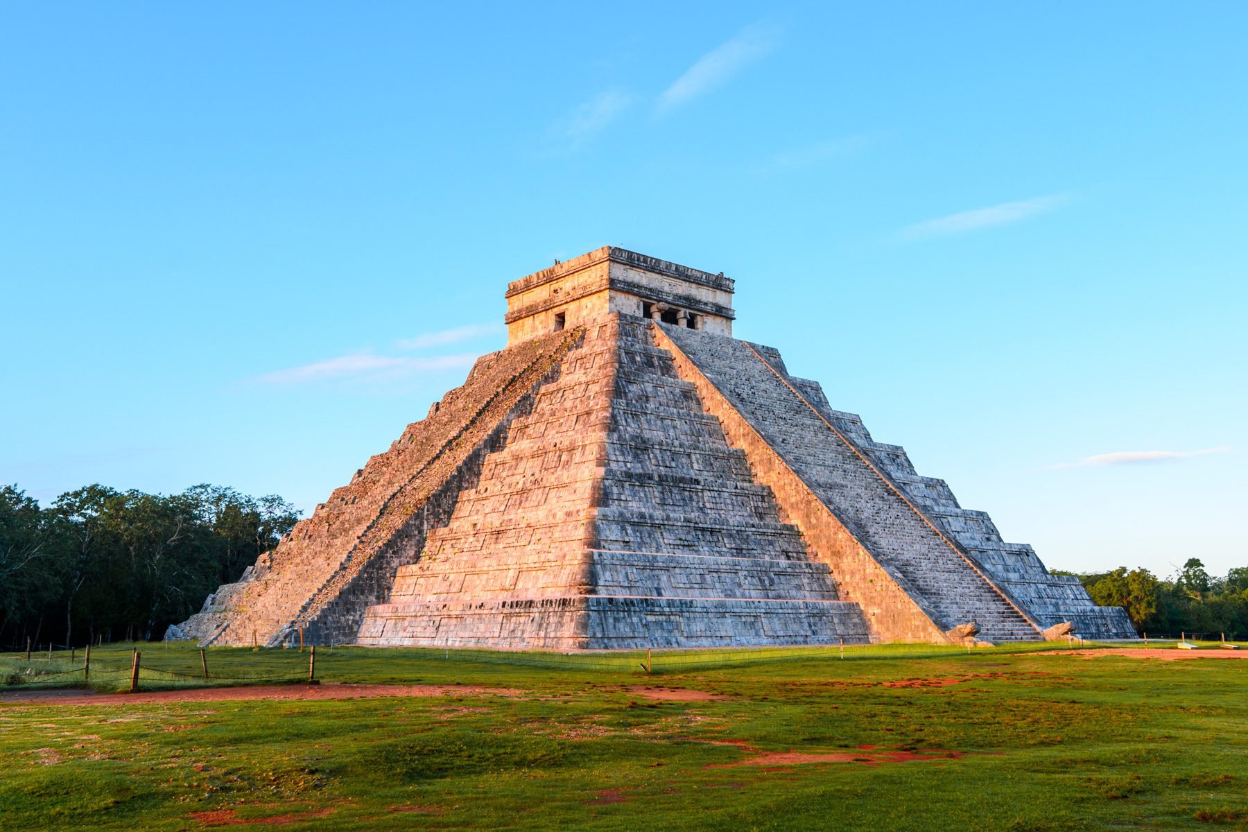 Chichn Itz on the Yucatn peninsula, the Pyramid of Kukulkn (also known as El Castillo) is a pyramid with 365 steps