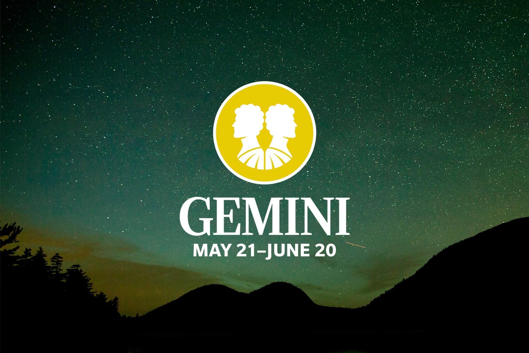 Zodiac Sign Colors gemini on galaxy background green and yellow