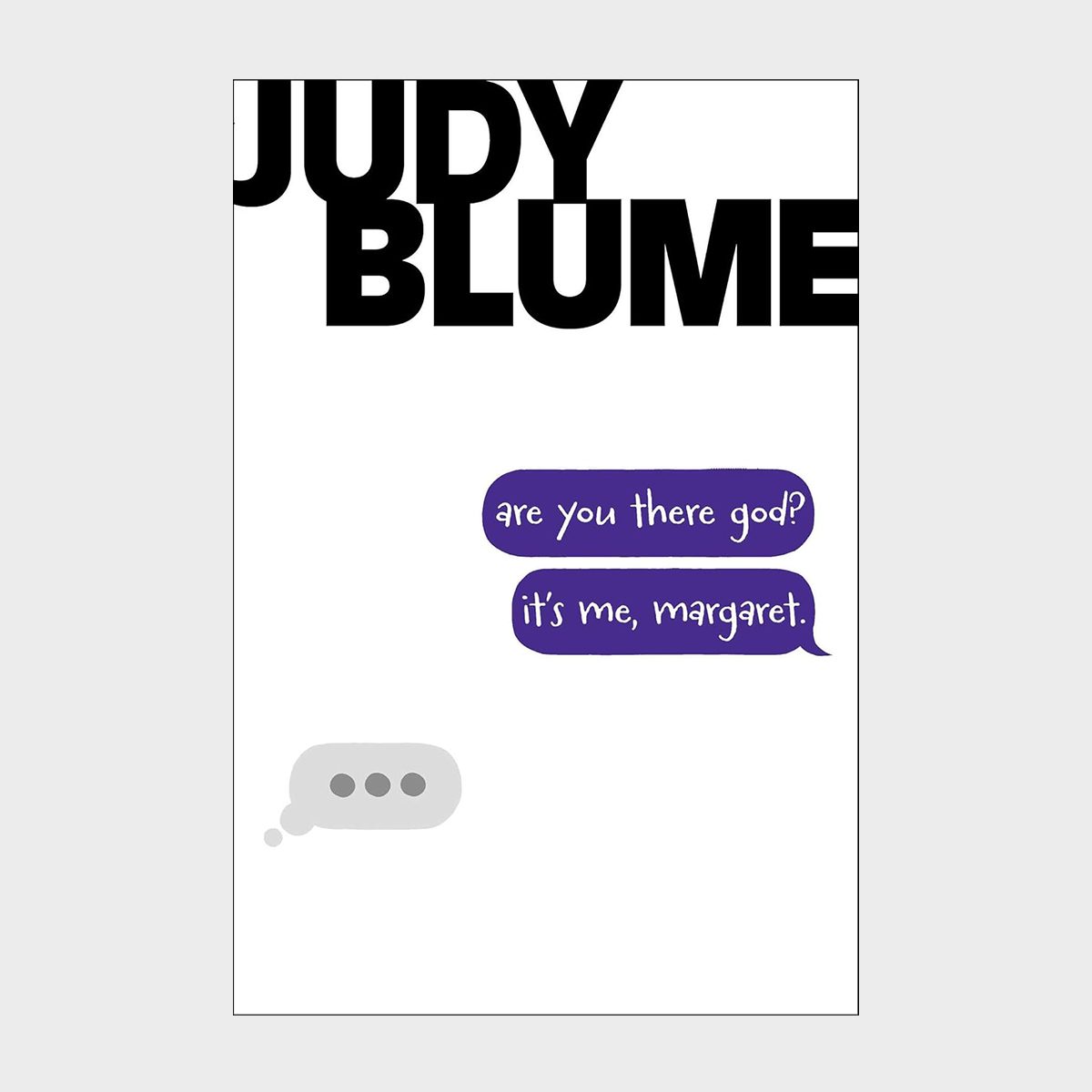 Are You There God It's Me, Margaret By Judy Blume Ecomm Via Amazon.com