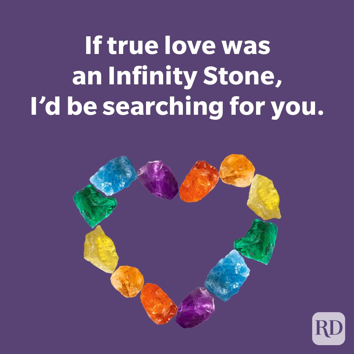 Nerdy Pickup Lines That Are Pretty Acute infinity stones heart