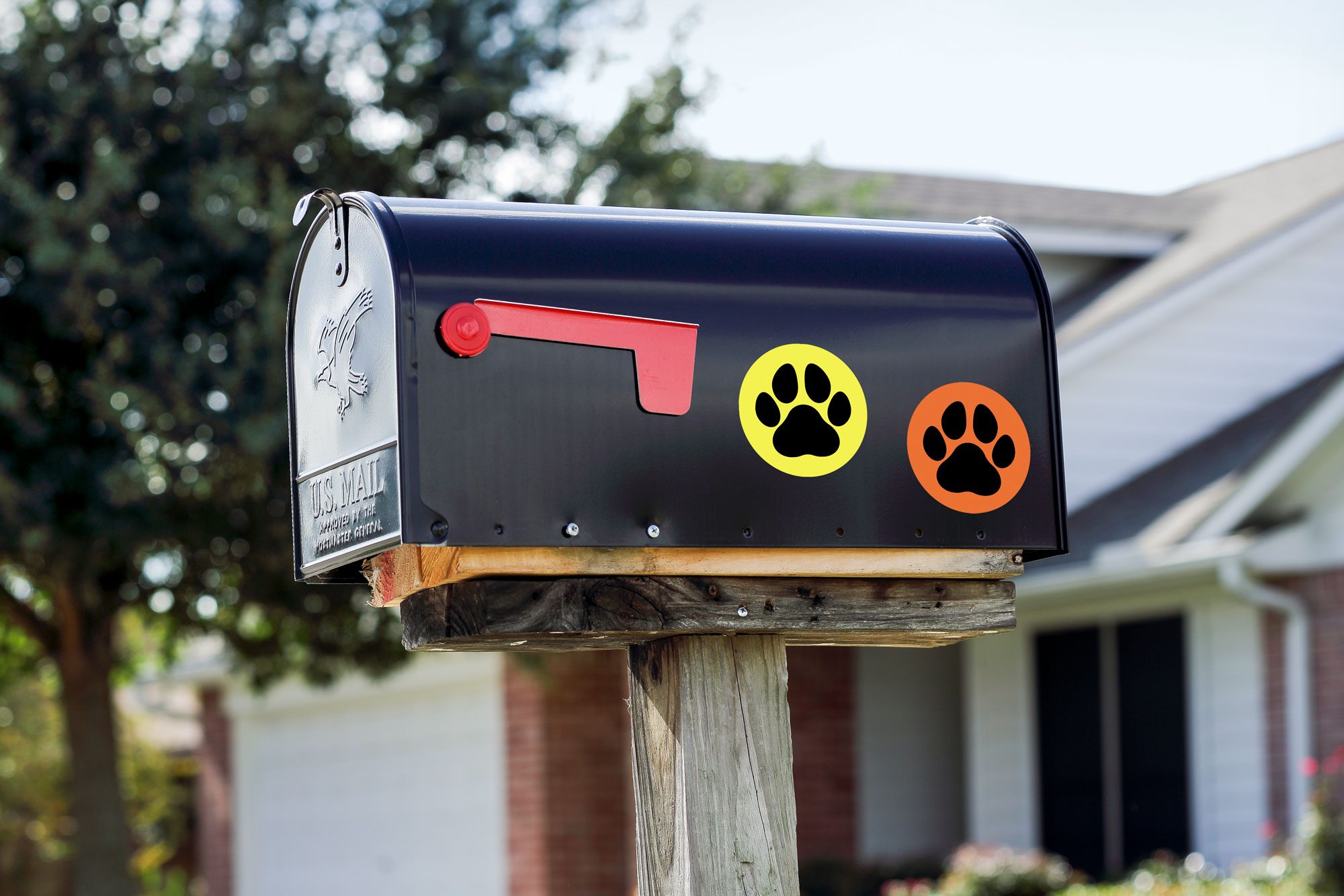 If You See a Paw-Print Sticker on a Mailbox, Here’s What It Means