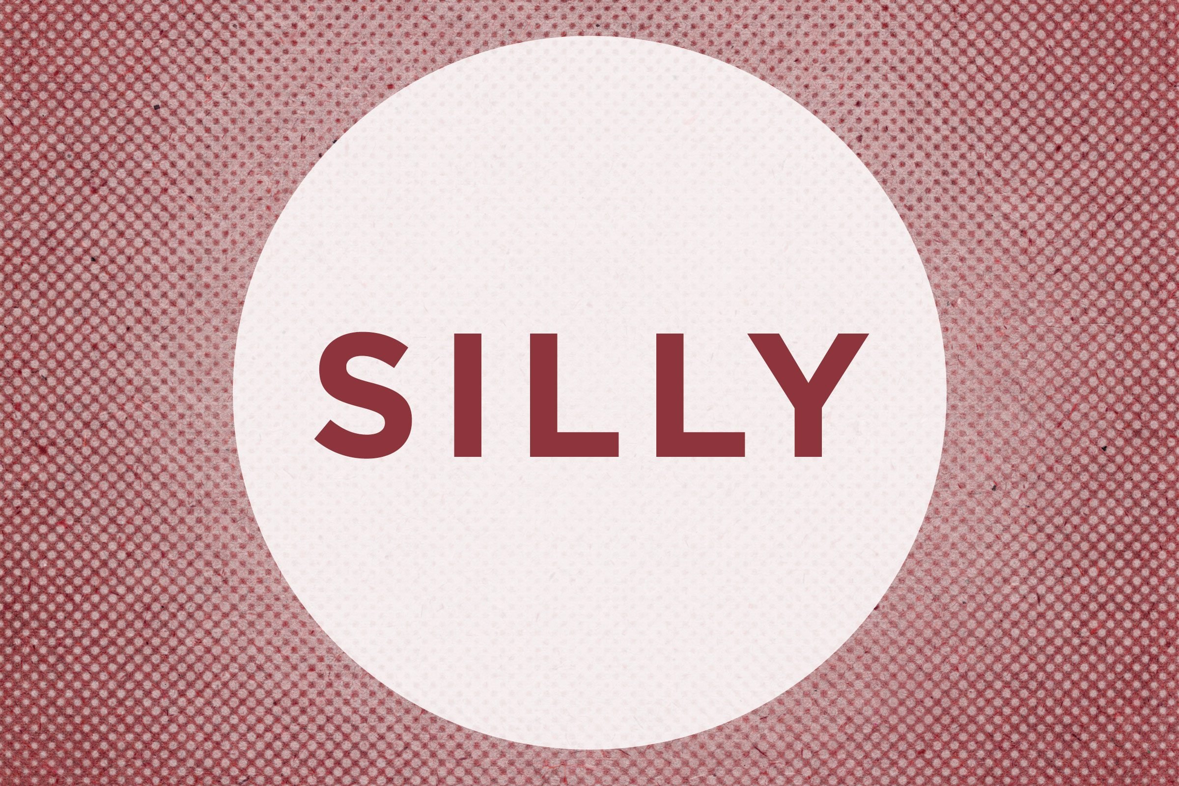 Words Meaning Silly